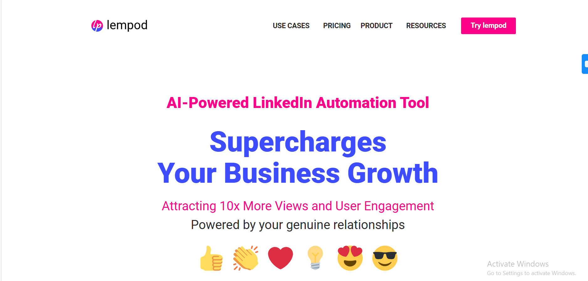 Lempod browser based LinkedIn automation tool