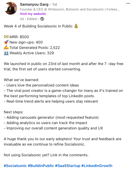 How to post on LinkedIn